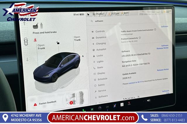 2025 Tesla Model 3 Long Range Rear-Wheel Drive
