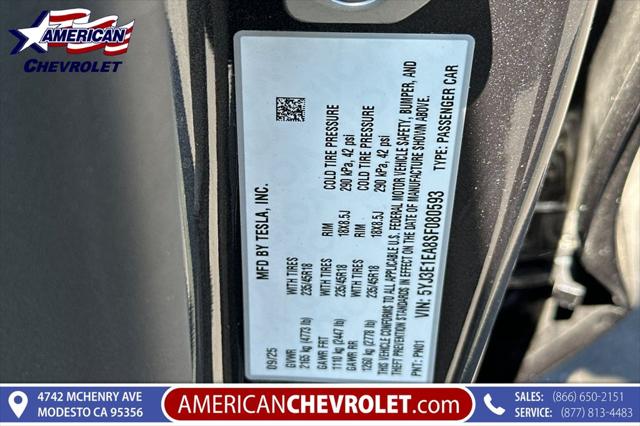 2025 Tesla Model 3 Long Range Rear-Wheel Drive