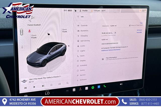 2025 Tesla Model 3 Long Range Rear-Wheel Drive