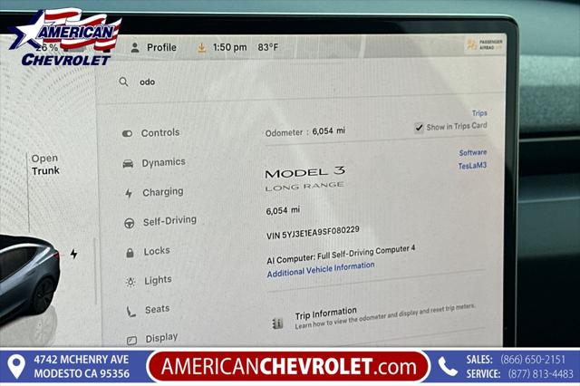 2025 Tesla Model 3 Long Range Rear-Wheel Drive
