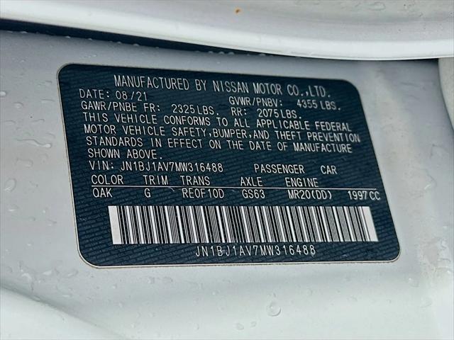 2021 Nissan Rogue Sport S FWD Xtronic CVT