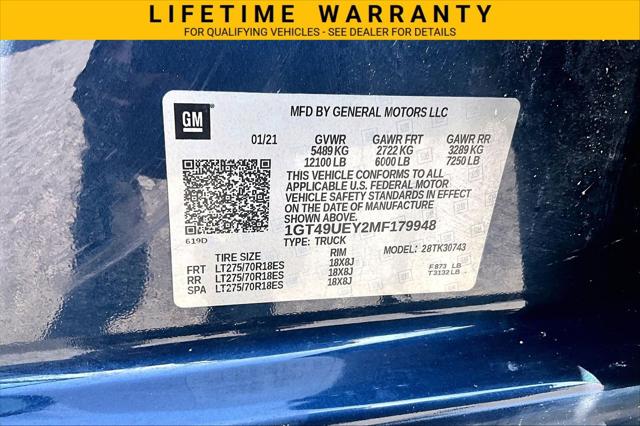 2021 GMC Sierra 3500HD 4WD Crew Cab Standard Bed SLT