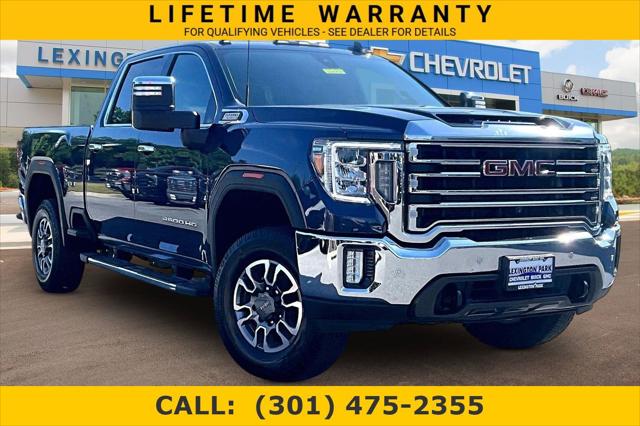 2021 GMC Sierra 3500HD 4WD Crew Cab Standard Bed SLT for sale in Prince Frederick, MD