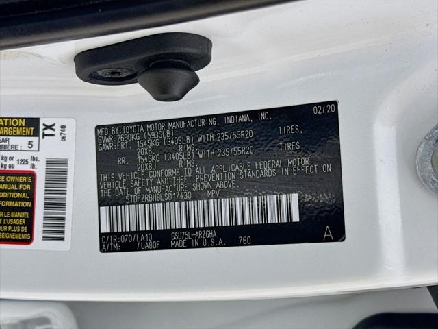 2020 Toyota Highlander Platinum