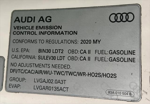2020 Audi Q3 Premium 45 TFSI quattro Tiptronic