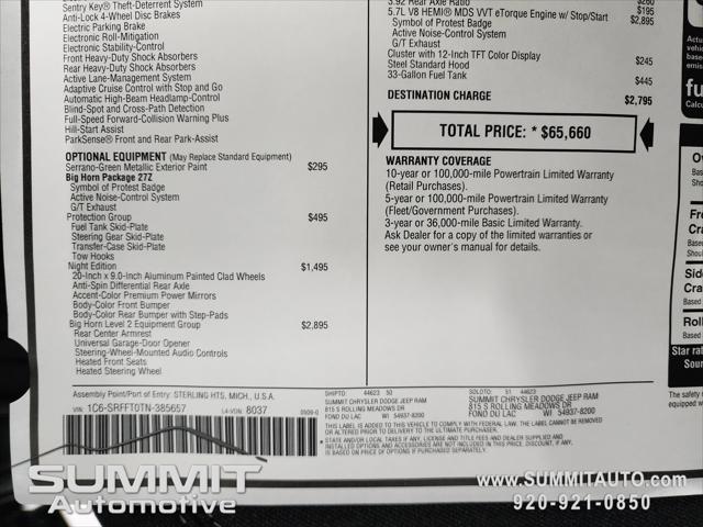 2026 Ram 1500 Big Horn Crew Cab 4x4 57 Box