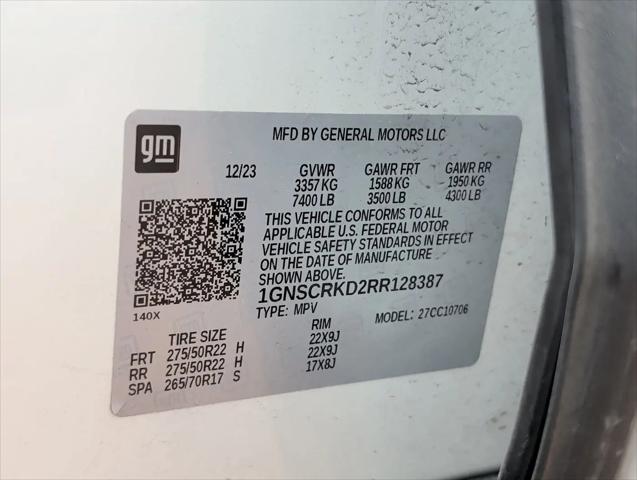 2024 Chevrolet Tahoe 2WD RST