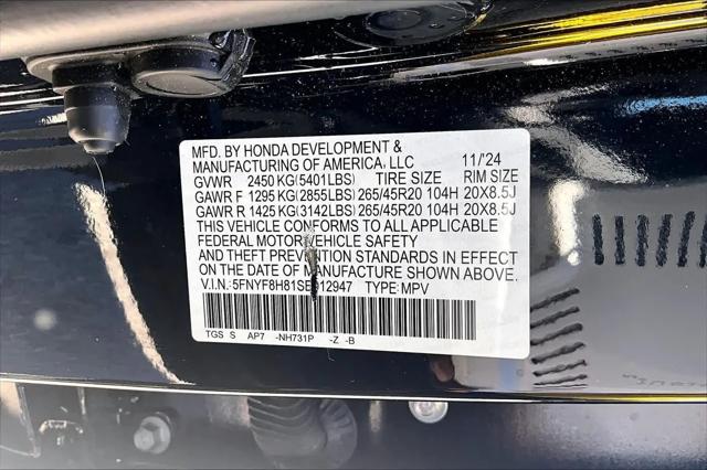 2025 Honda Passport AWD Black