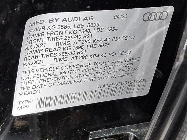 2026 Audi SQ5 Premium Plus TFSI quattro S tronic