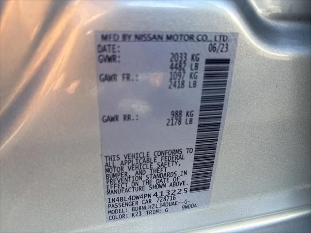 2023 Nissan Altima SV Intelligent AWD