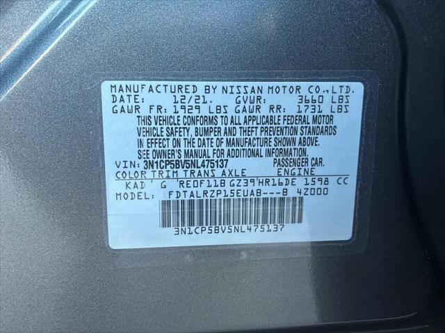2022 Nissan Kicks S Xtronic CVT