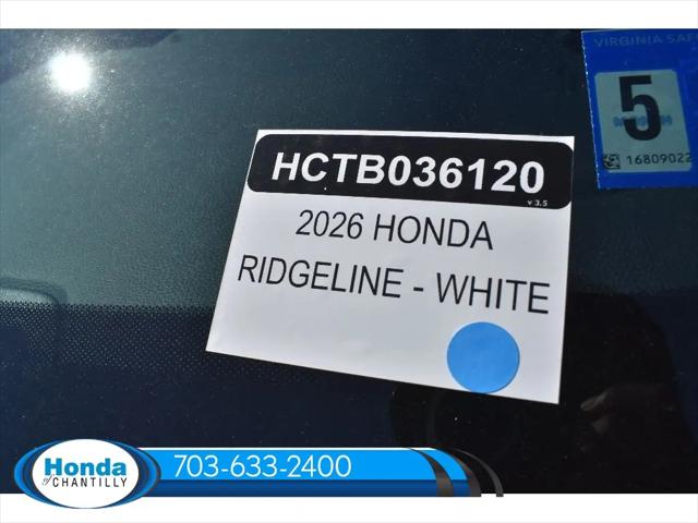 2026 Honda Ridgeline TrailSport