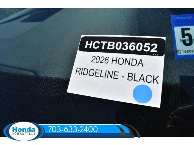 2026 Honda Ridgeline TrailSport