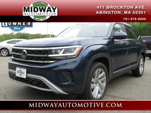 2021 Volkswagen Atlas 3.6L V6 SEL for sale in Abington, MA