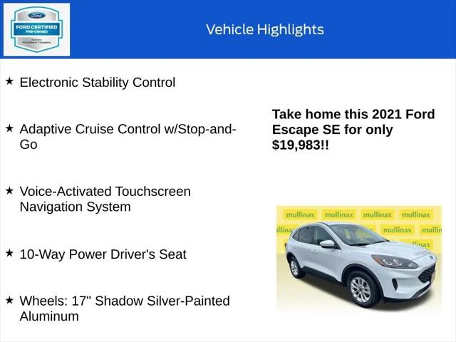 2021 Ford Escape SE