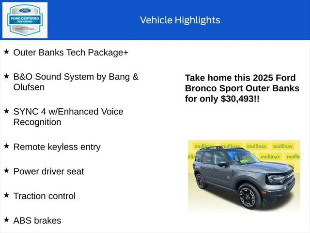 2025 Ford Bronco Sport Outer Banks