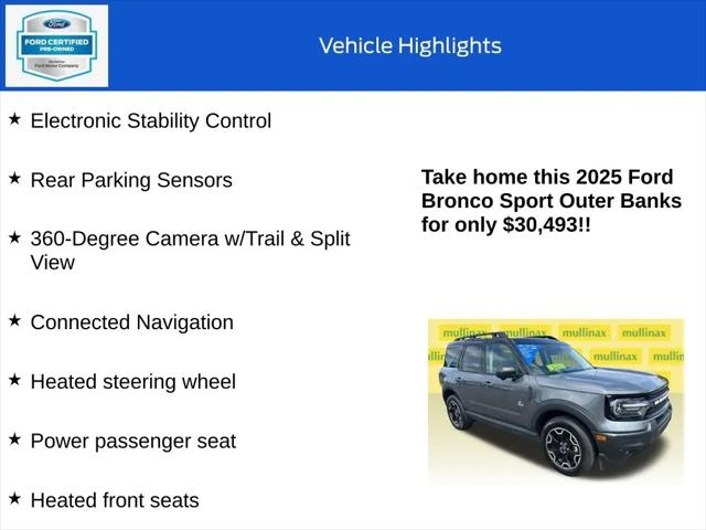 2025 Ford Bronco Sport Outer Banks