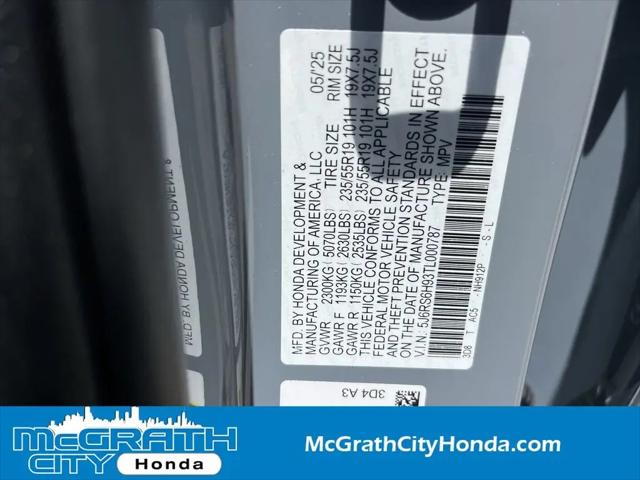 2026 Honda CR-V Hybrid AWD Sport Touring