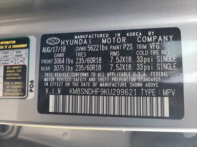 2019 Hyundai Santa Fe XL SE