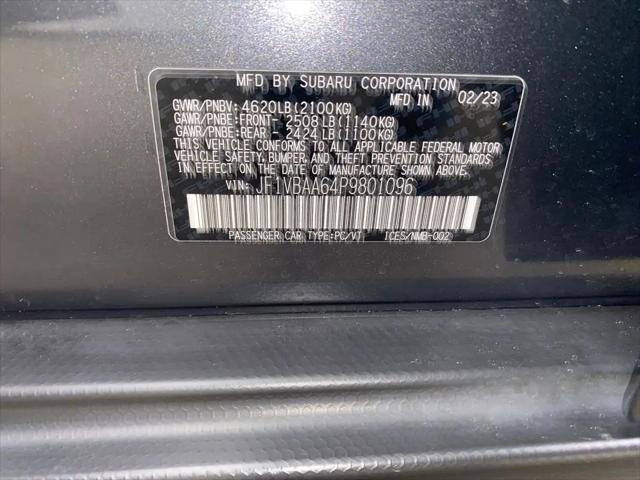 2023 Subaru WRX Standard