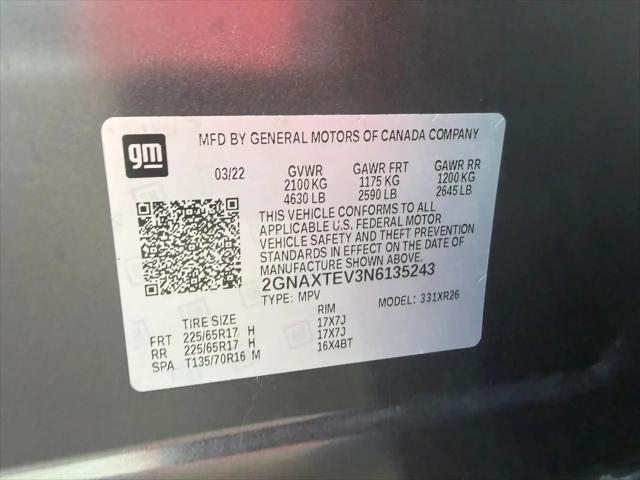 2022 Chevrolet Equinox AWD 2FL