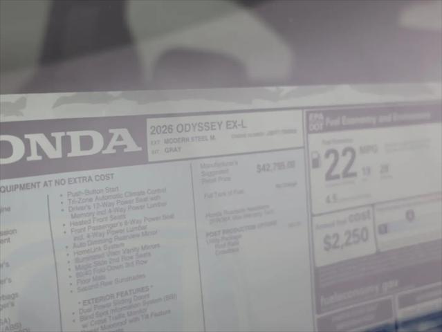 2026 Honda Odyssey EX-L
