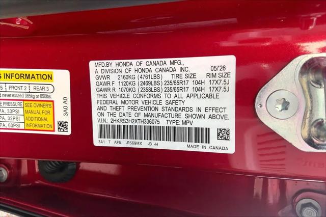 2026 Honda CR-V LX 2WD