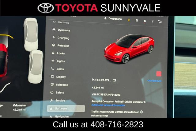 2022 Tesla Model 3 Rear-Wheel Drive