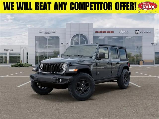 2026 Jeep Wrangler 4-Door Willys 4x4 for sale in Michigan City, IN