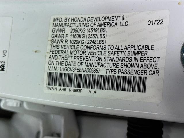 2022 Honda Accord Hybrid EX-L