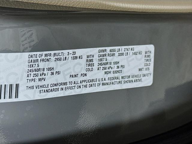 2023 Chrysler Pacifica Limited