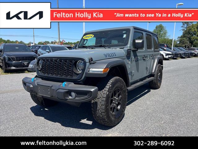 2024 Jeep Wrangler 4xe Willys 4xe for sale in Felton, DE