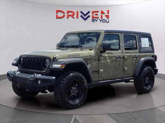 2025 Jeep Wrangler 4-Door Willys 4x4 for sale in Jackson, MS