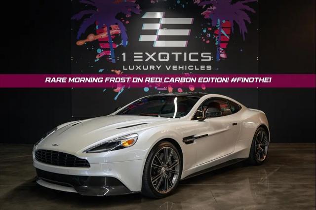 2014 Aston Martin Vanquish Carbon Edition! Rare Pearl over Red! Loaded! Huge MSRP! for sale in Tampa, FL