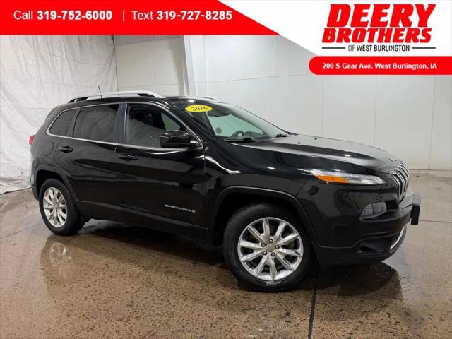 2016 Jeep Cherokee Limited for sale in West Burlington, IA