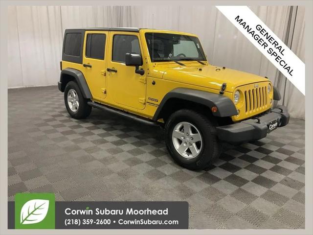 2015 Jeep Wrangler Unlimited Sport for sale in Moorhead, MN