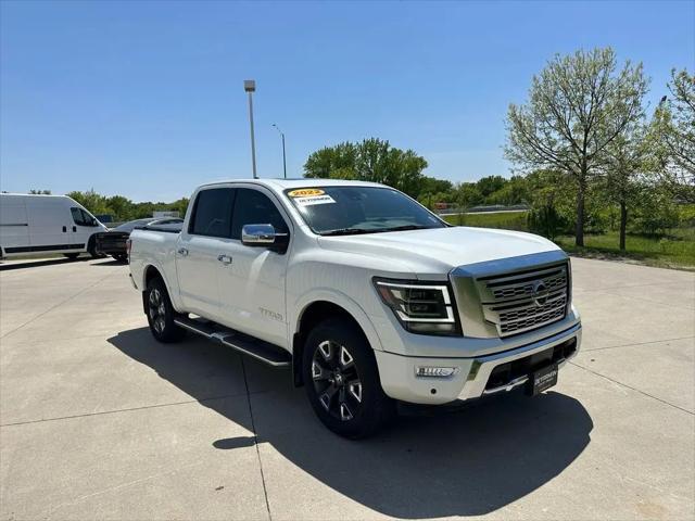 2022 Nissan Titan Crew Cab Platinum Reserve 4x4 for sale in Ames, IA