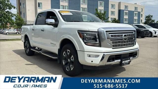 2022 Nissan Titan Crew Cab Platinum Reserve 4x4 for sale in Ames, IA