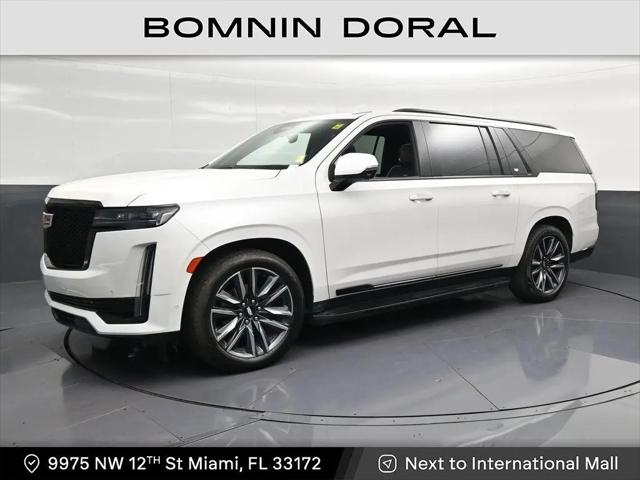 2021 Cadillac Escalade ESV Sport for sale in Miami, FL