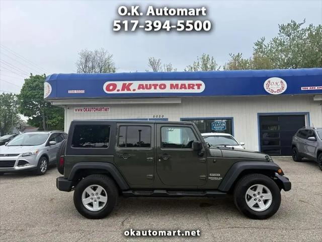 2015 Jeep Wrangler Unlimited Sport for sale in Lansing, MI