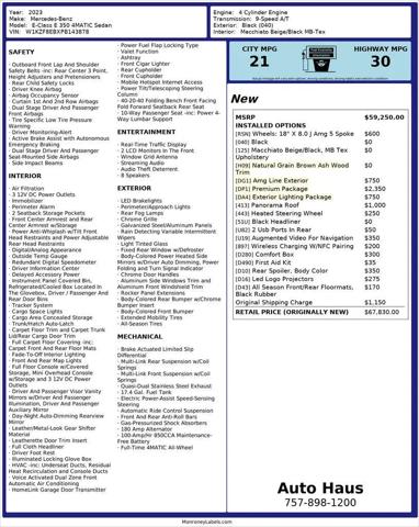 2023 Mercedes-Benz E 350 4MATIC for sale in Williamsburg, VA