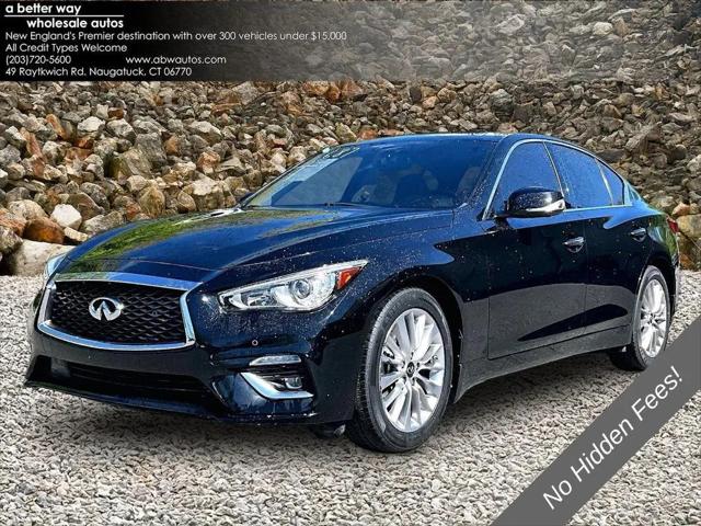 2021 INFINITI Q50 LUXE AWD for sale in Naugatuck, CT