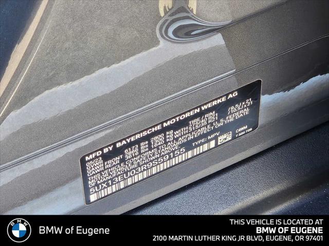 2024 BMW X5 sDrive40i