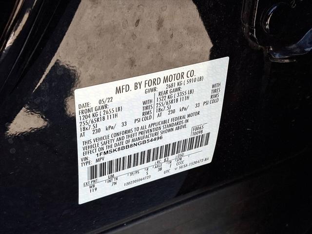 2022 Ford Explorer Base AWD 4dr SUV
