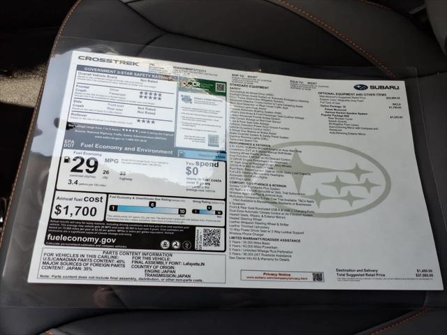 2026 Subaru Crosstrek Limited