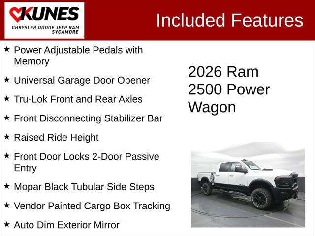 2026 RAM 2500 RAM 2500 POWER WAGON CREW CAB 4X4 64 BOX 2026 RAM 2500 RAM 2500 POWER WAGON CREW CAB 4X4 64 BOX
