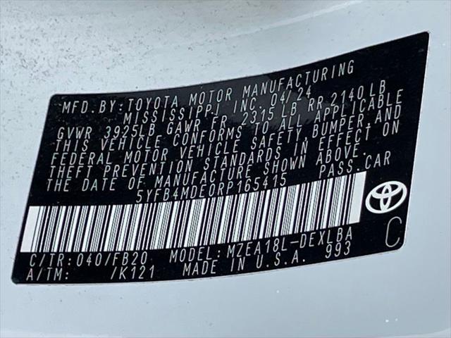 2024 Toyota Corolla LE