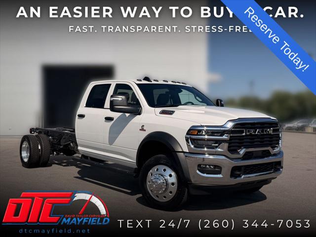 2026 RAM 5500 Chassis RAM 5500 TRADESMAN CHASSIS CREW CAB 4X4 84 CA