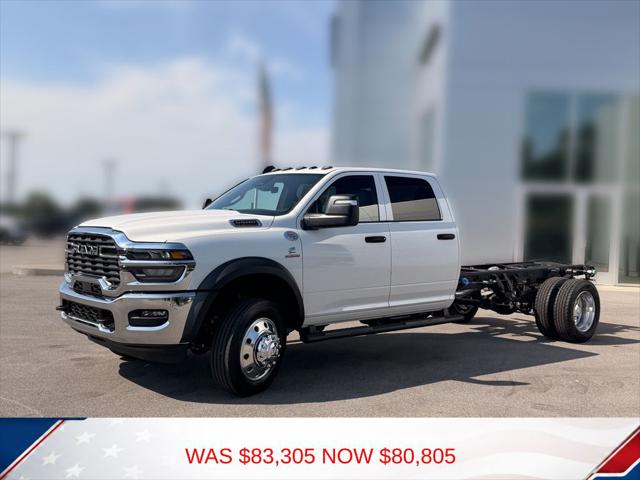 2026 RAM 5500 Chassis RAM 5500 TRADESMAN CHASSIS CREW CAB 4X4 84 CA