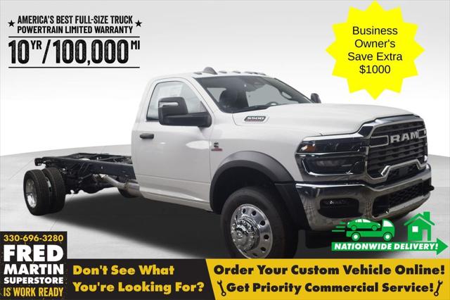 2026 RAM 5500 Chassis RAM 5500 TRADESMAN CHASSIS REGULAR CAB 4X4 120 CA